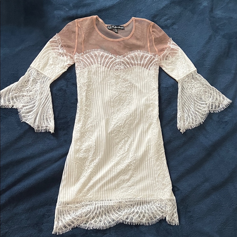For Love And Lemons White Lace Dress